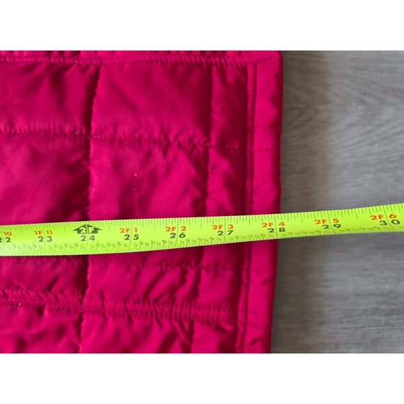 Karen Scott Sport Womens 2X Red Quilted Fleece Jacket - Picture 6 of 7